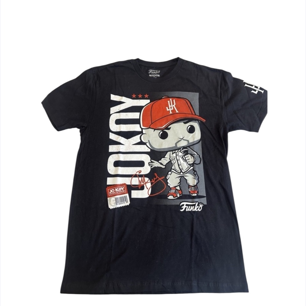 Jo Koy Funko Pop Jokoy World Tour Graphic Tee Black Short Sleeve Shirt Size M